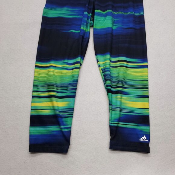Adidas Climalite Athletic Running Pull On Pants Womens Size S Multicolor - Picture 5 of 9